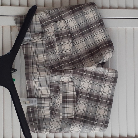 Stooshy Plaid Short Shorts - Picture 2 of 2